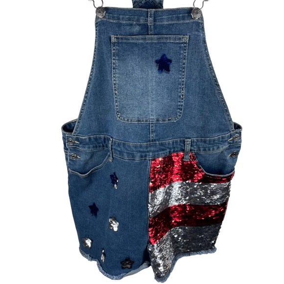 Justice Shortalls Stars and Strips in Girls Size 24 W - Picture 5 of 11